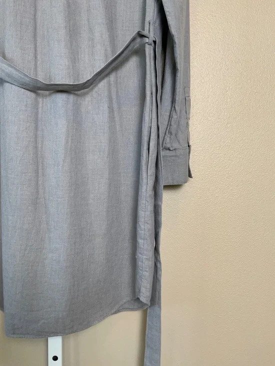 GAP Belted Flannel Shirtdress - Picture 16 of 16